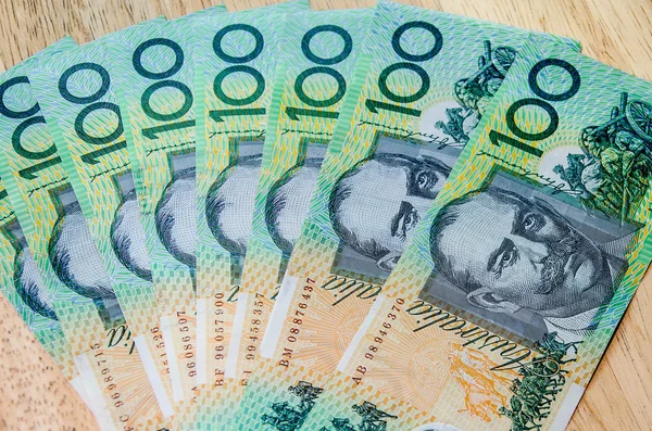 Colorful of Australian Currency — Stock Photo, Image