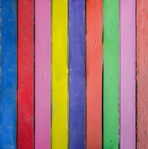 Colorful of wood — Stock Photo, Image