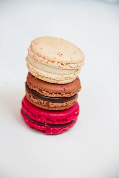 Macaroons isolated — Stock Photo, Image