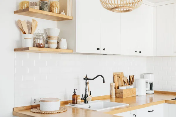 Cocina ecológica, cero residuos concepto de hogar — Foto de Stock