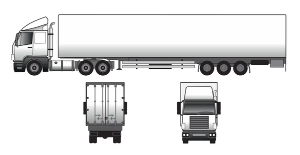 Vrachtwagen — Stockvector