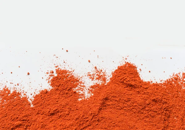 Röd paprika isolerade bakgrund — Stockfoto