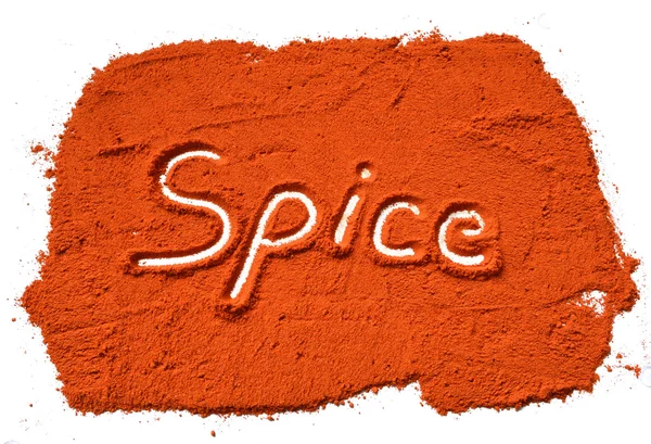 Especia en pimiento rojo — Foto de Stock