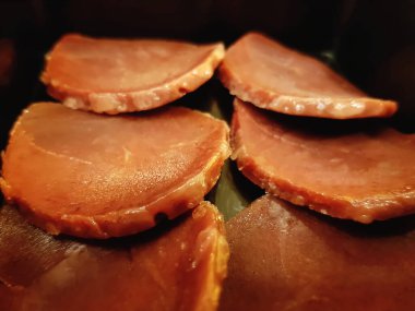 Seçici Odaklı Izgara İçin Dilimlenmiş Karaciğer Seti