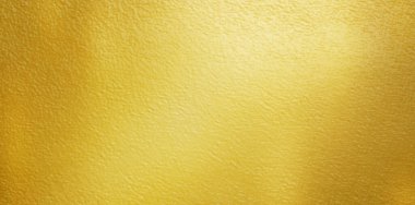 Tasarım arka planı için altın metal dokusu veya folyo.