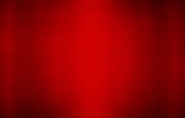 Fondo Rojo Metálico Textura Placa Acero Cepillado Con Reflejos — Foto de Stock