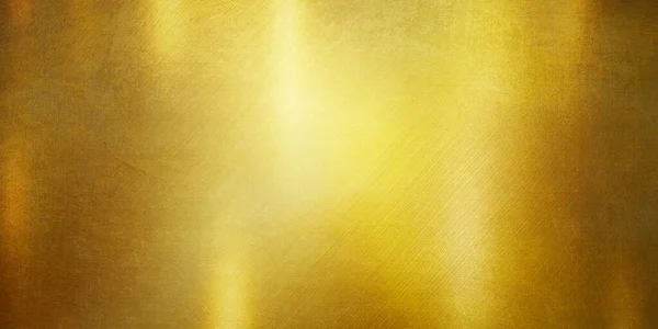 Gold Metall Textur Mit Lichtreflexion Toller Hintergrund Für Design — Stockfoto