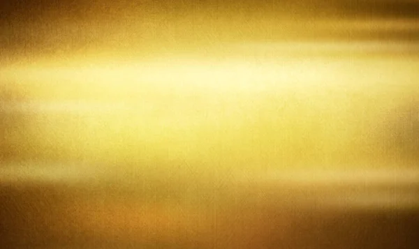 Textura Metal Dourado Com Reflexão Luz Grande Fundo Para Projeto — Fotografia de Stock