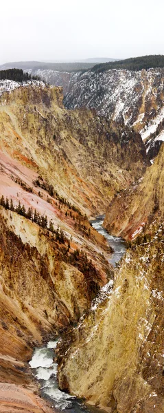 Grand canyon yellowstone national park krajobrazowy — Zdjęcie stockowe