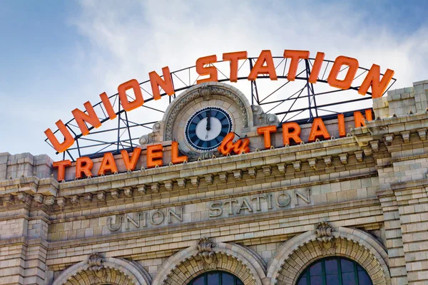 Union Station w Denver — Zdjęcie stockowe