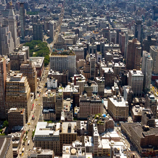 New York City - Downtown Manhattan byggnader — Stockfoto