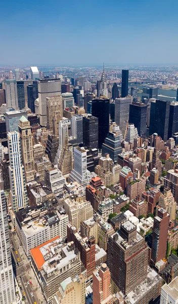 New York città dall'alto — Foto Stock