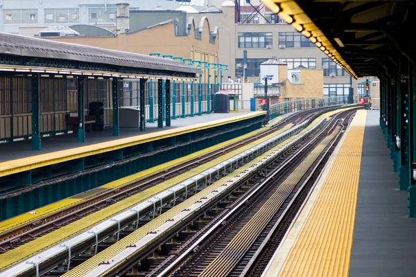 New Yorks tunnelbana — Stockfoto