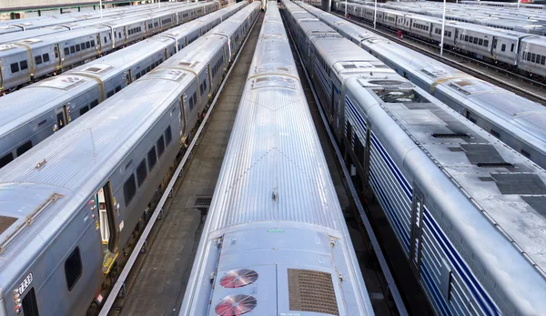 NYC Trains Contexte — Photo