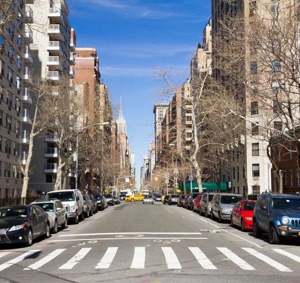 New York City 5th Ave verkeer — Stockfoto
