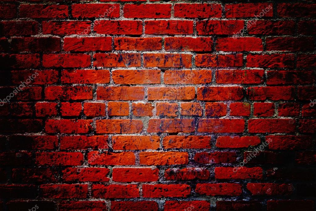 Dark Red Brick Wall Textured Background Stock Photo by ©deberarr 99810014