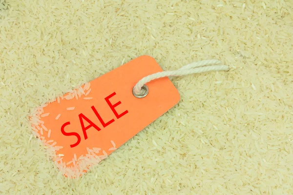 Prodej rýže — Stock fotografie