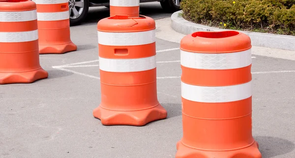 Traffic cones Stock Image