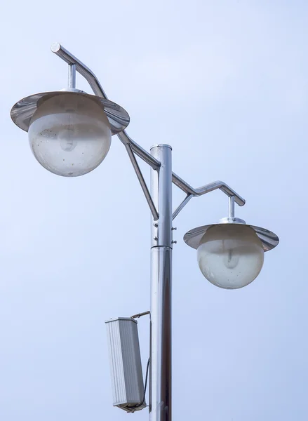 Лампа полюс — стокове фото