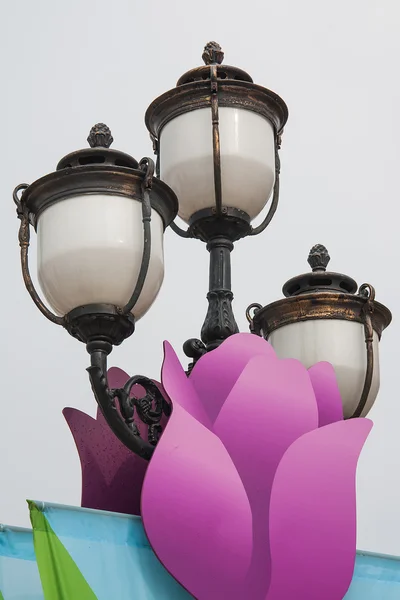 Poteau de lampe — Photo