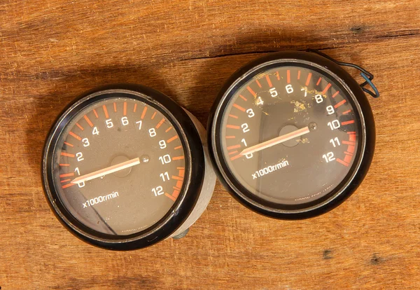 Miles Tachometer — Stock Photo, Image