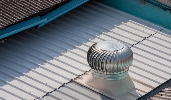 Ventilators on the roof Stock Image