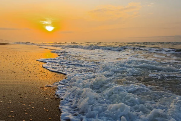 Spiaggia Cape Coast Ghana Domattina — Foto Stock