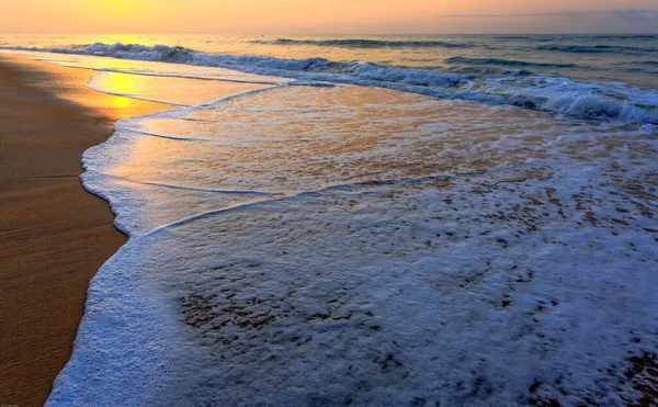 Stranden Vid Cape Coast Ghana Morgonen — Stockfoto