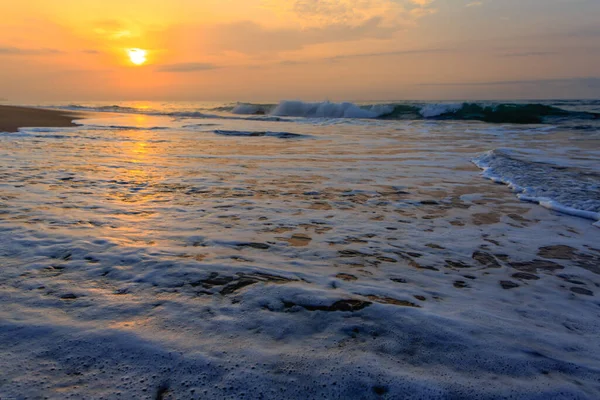 Stranden Vid Cape Coast Ghana Morgonen — Stockfoto