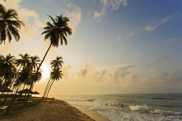 Playa Cape Coast Ghana Por Mañana — Foto de Stock