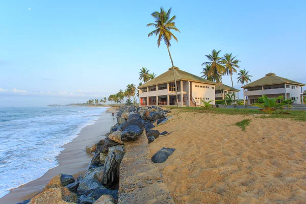 Hermosa Vista Playa Cape Cost Ghana — Foto de Stock