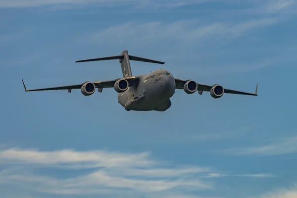 NEW WINDSOR, NY - SEPTEMBER 3, 2016: Giant C-17 Globemaster III — Stock Photo, Image