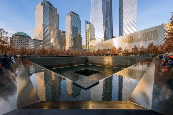 Memorial de Nova Iorque 9-11 Imagem De Stock