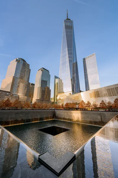 Memorial de Nova Iorque 9-11 Fotografia De Stock