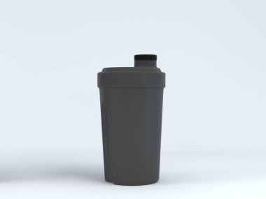 İzole edilmiş beyaz arka planda yoğunlaşmalı siyah yansıtıcı pint bira bardağının soyut koyu görüntüsü