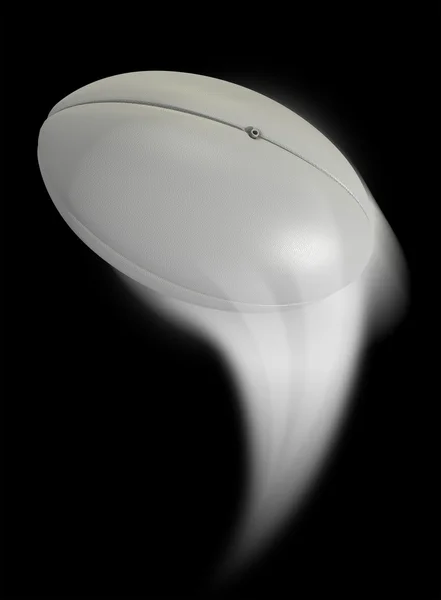 Uma bola de Swooshing — Fotografia de Stock