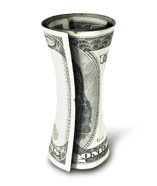 Rolled Money Note — Stock Photo, Image