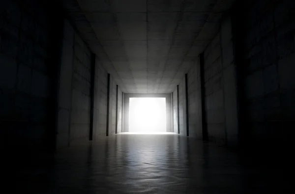 Sport stadion Tunnel — Stockfoto