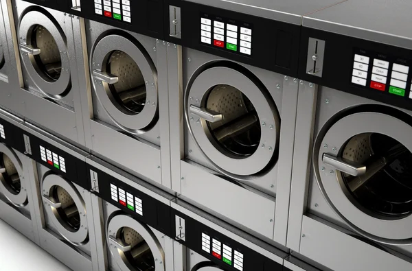 Industrial Washing Machine — Stock Photo, Image