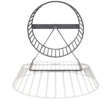 Hamster tekerlek boş