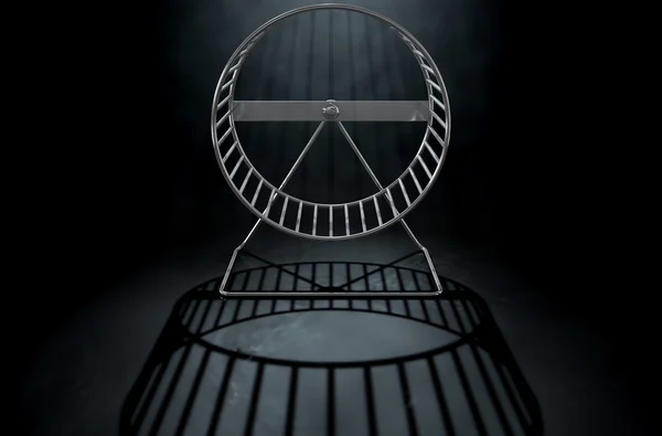 Hamster Wheel leeg — Stockfoto