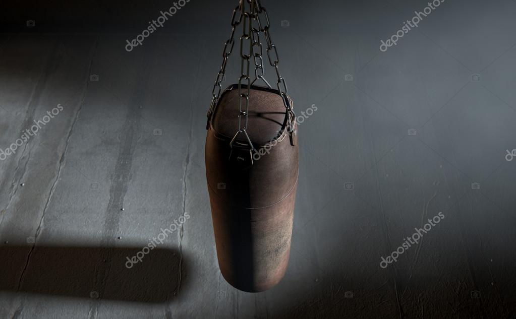 old punching bag