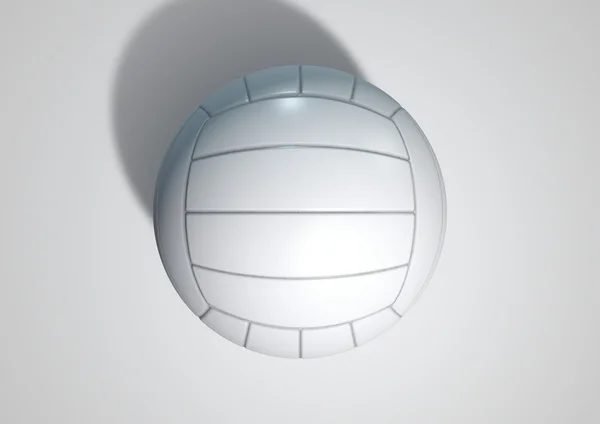 Un volleyball isolé — Photo