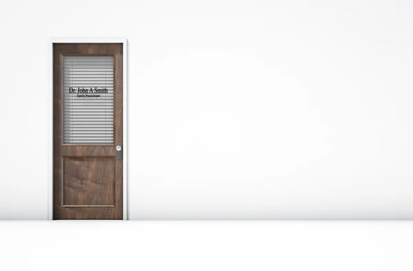 Door In Doctors Room — Stock Photo, Image