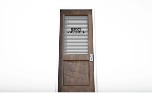 Door In Private Eye Room — Stock Photo, Image