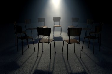 Group Therapy Chairs clipart