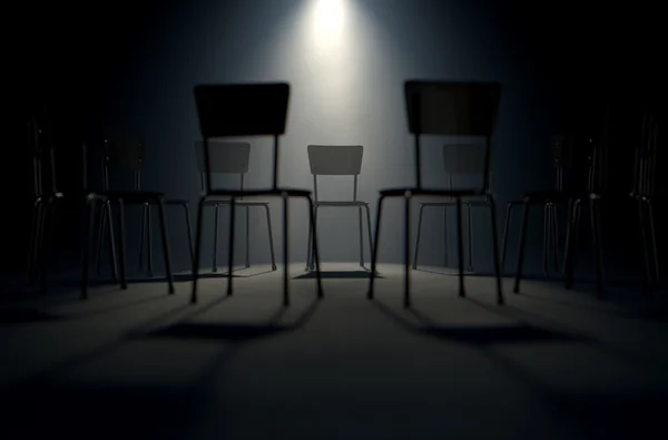 Group Therapy Chairs — Stock Photo, Image