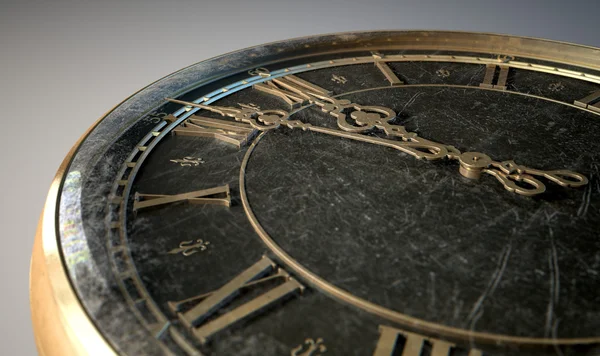 Montre Macro Antique Minuit — Photo