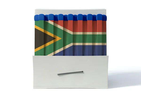 South African Book Of Matches — Stock Photo, Image