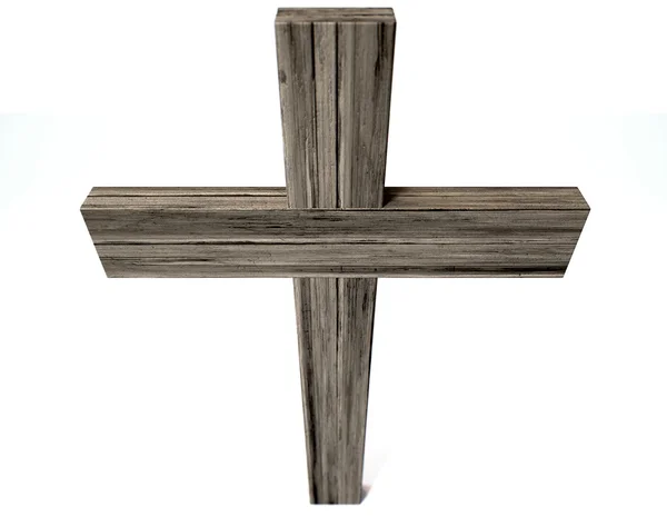 Crucifijo de madera — Foto de Stock